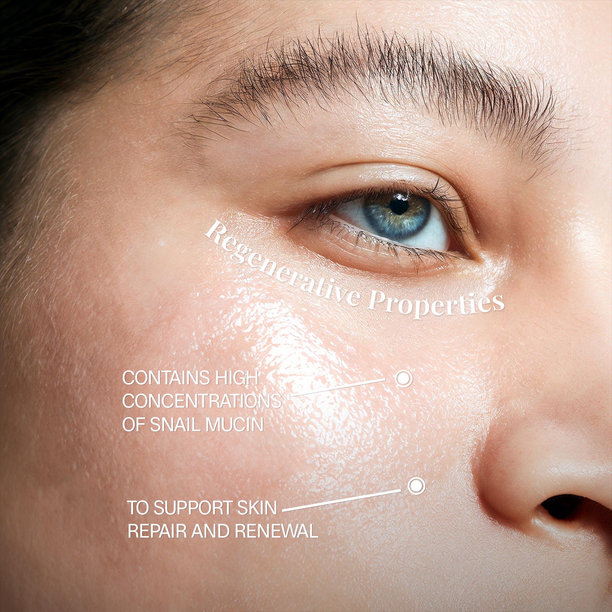 Product effects of HydraSnail Mucin Essence